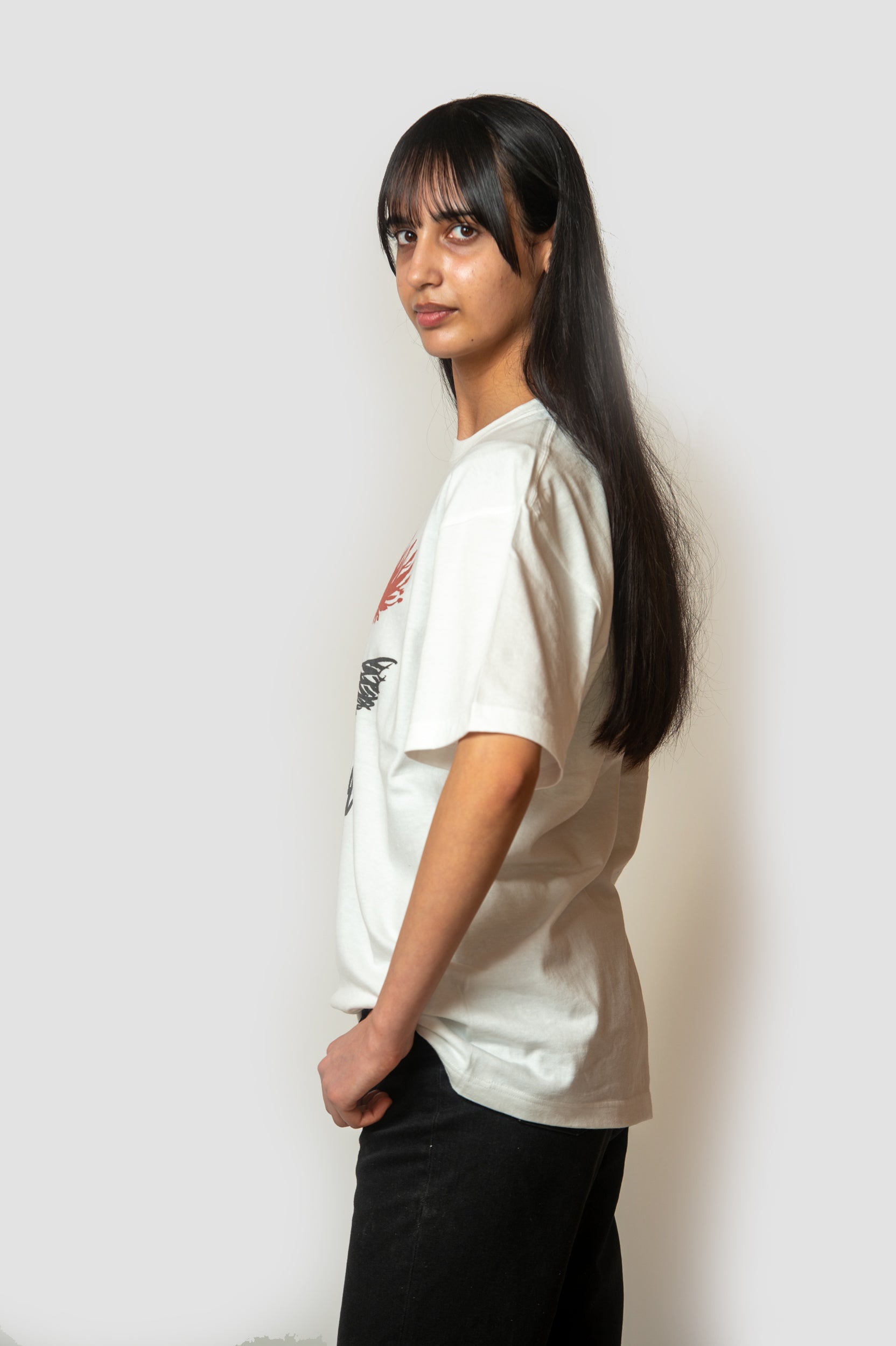 KYŌDAI® ハミングバード グラフィック Tシャツ ホワイト
