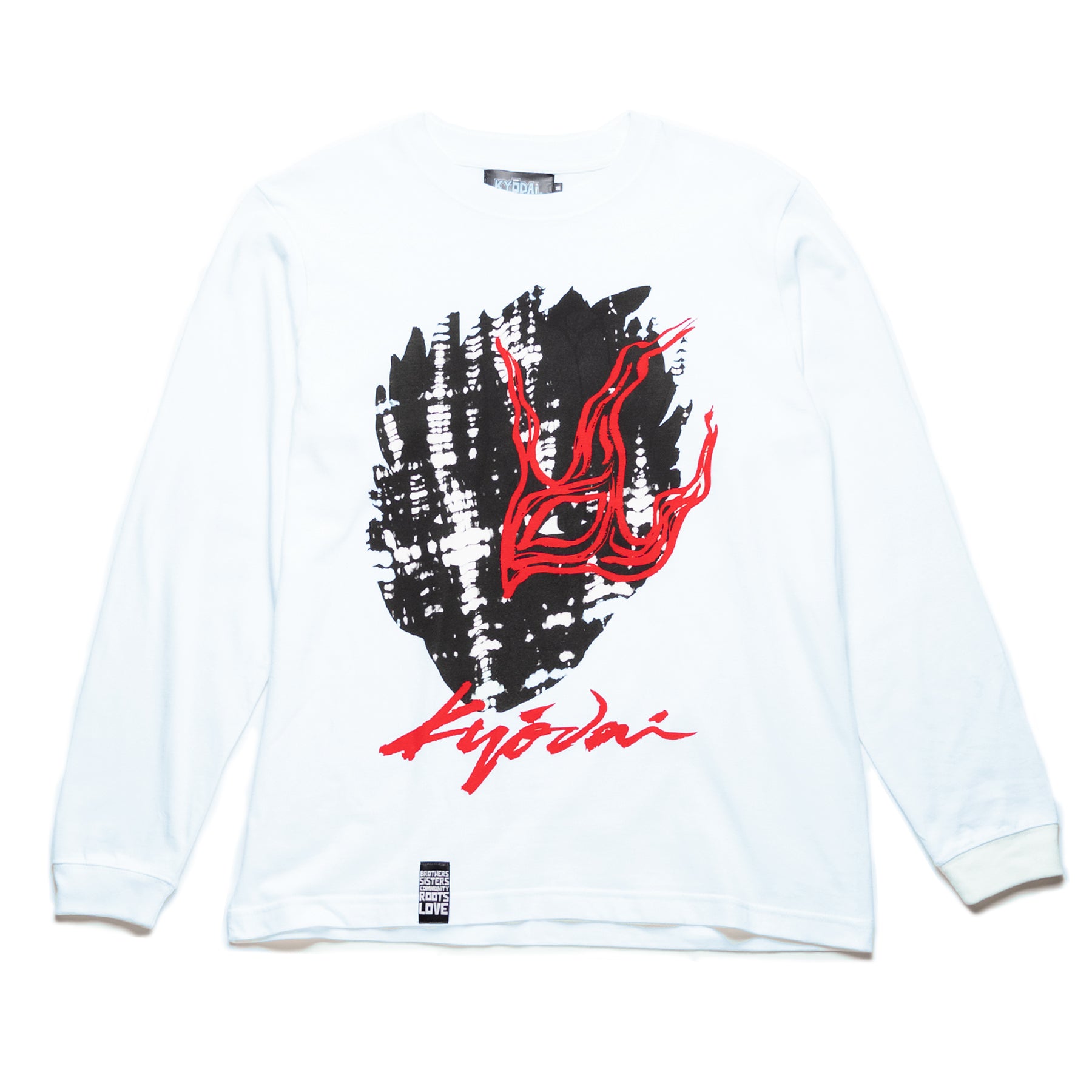 KYŌDAI® RED EYE MASK ロングスリーブTシャツ