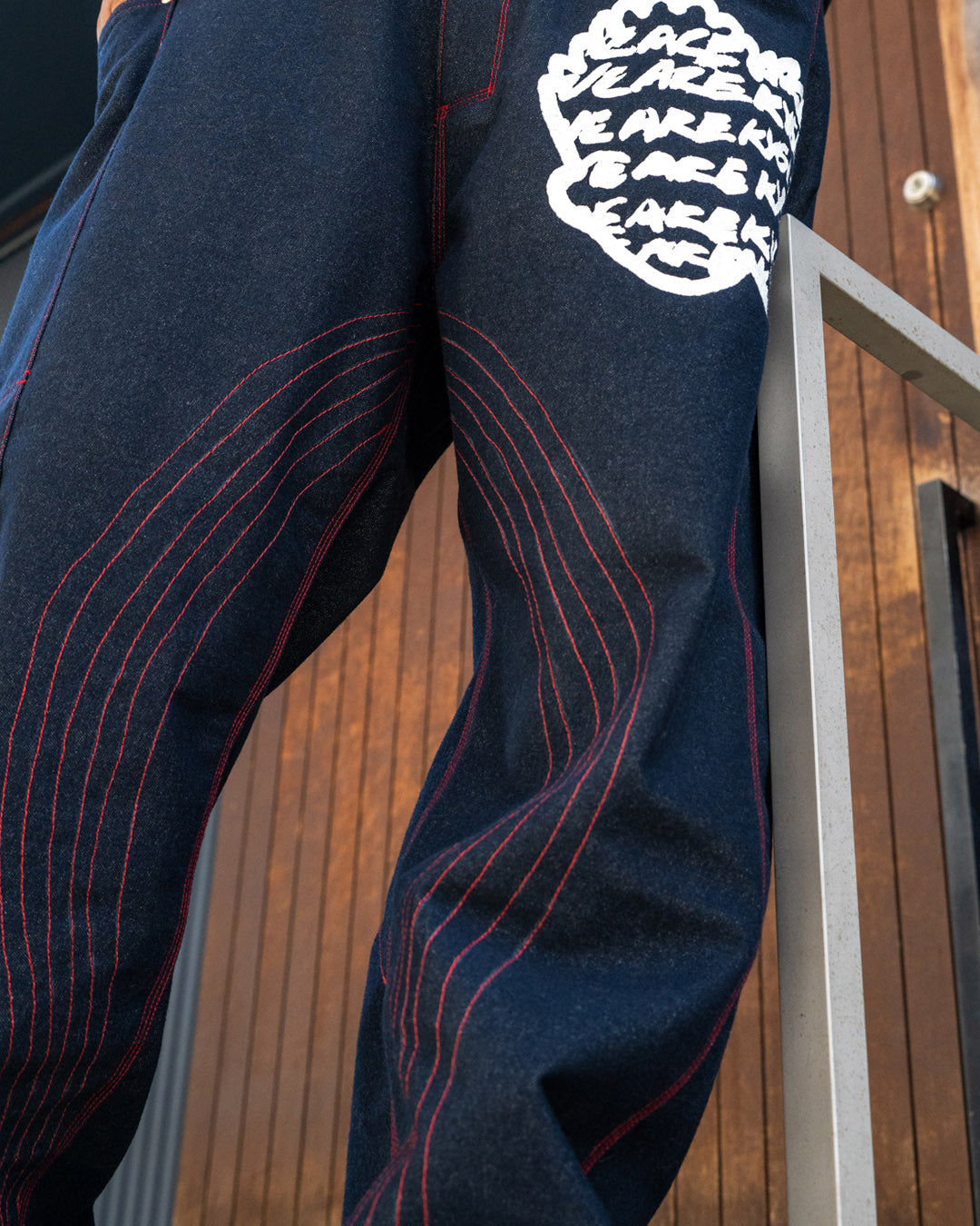 KYŌDAI® x H-MOUNT DENIM PANTS