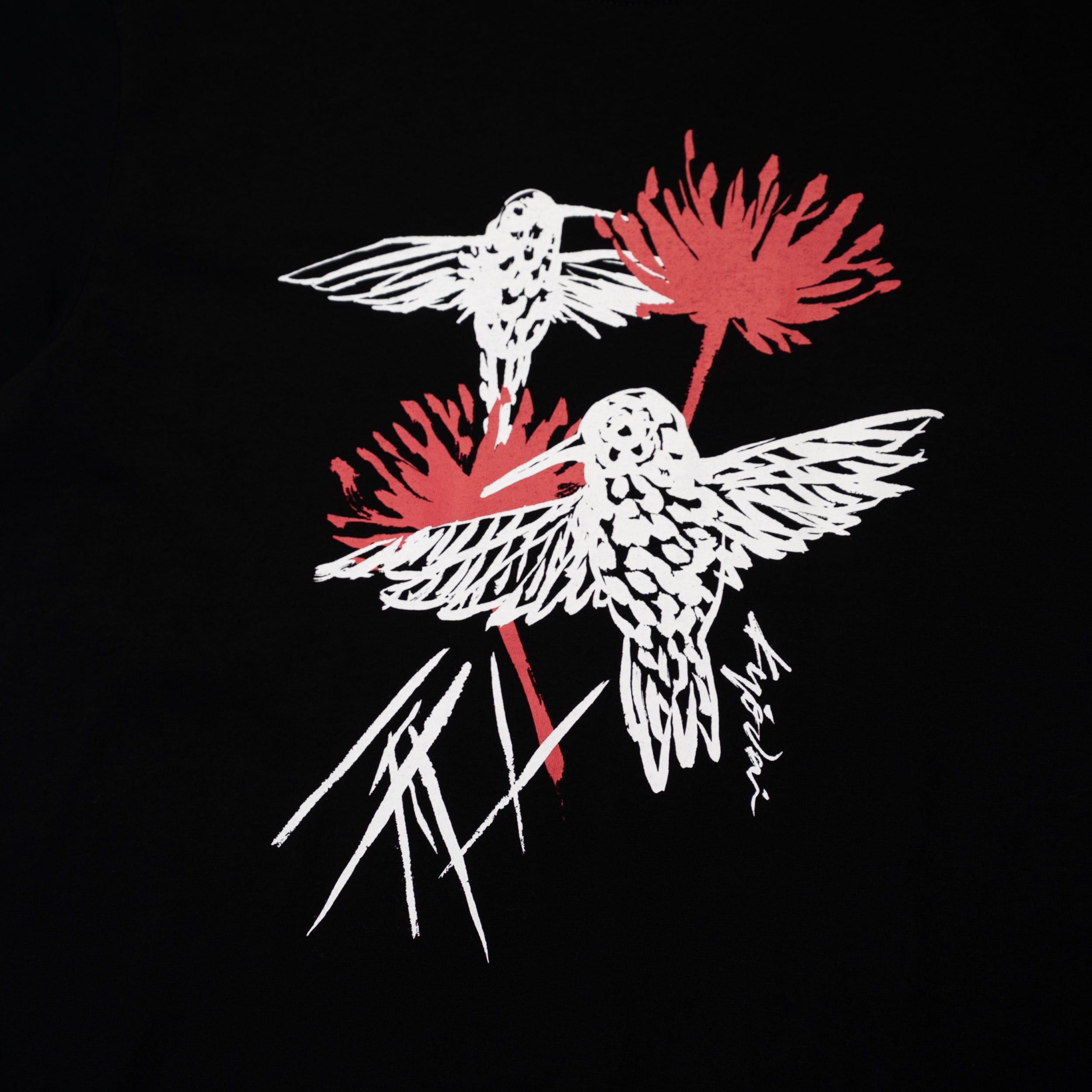 KYŌDAI® ハミングバードTシャツ 黒