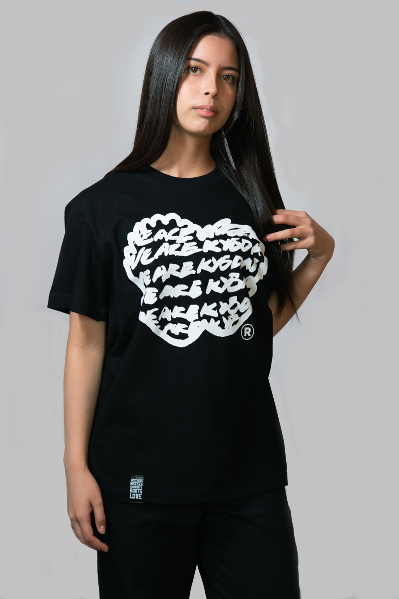 KYŌDAI グラフィックTシャツ 黒