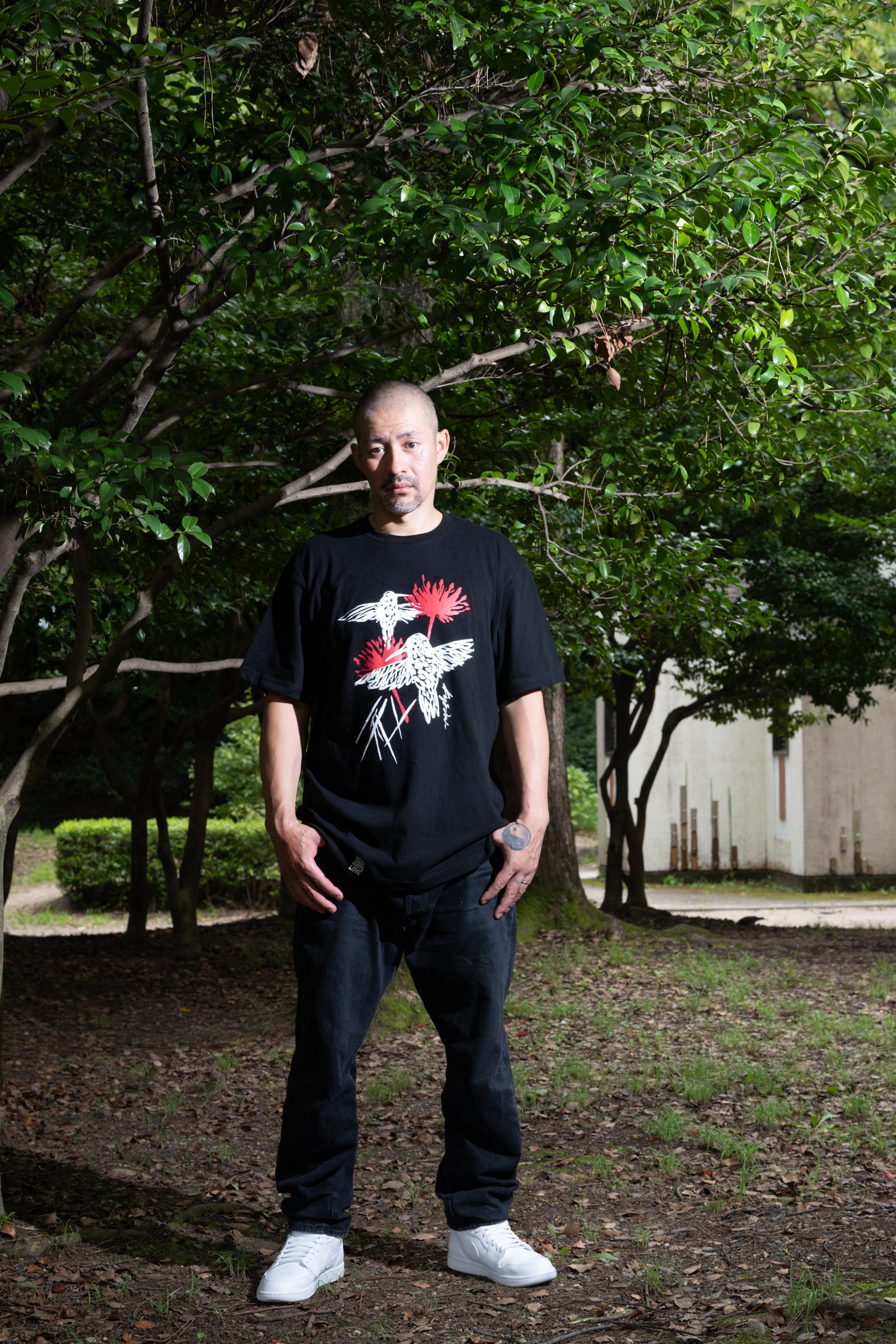KYŌDAI® HUMMINGBIRD T-SHIRT BLACK