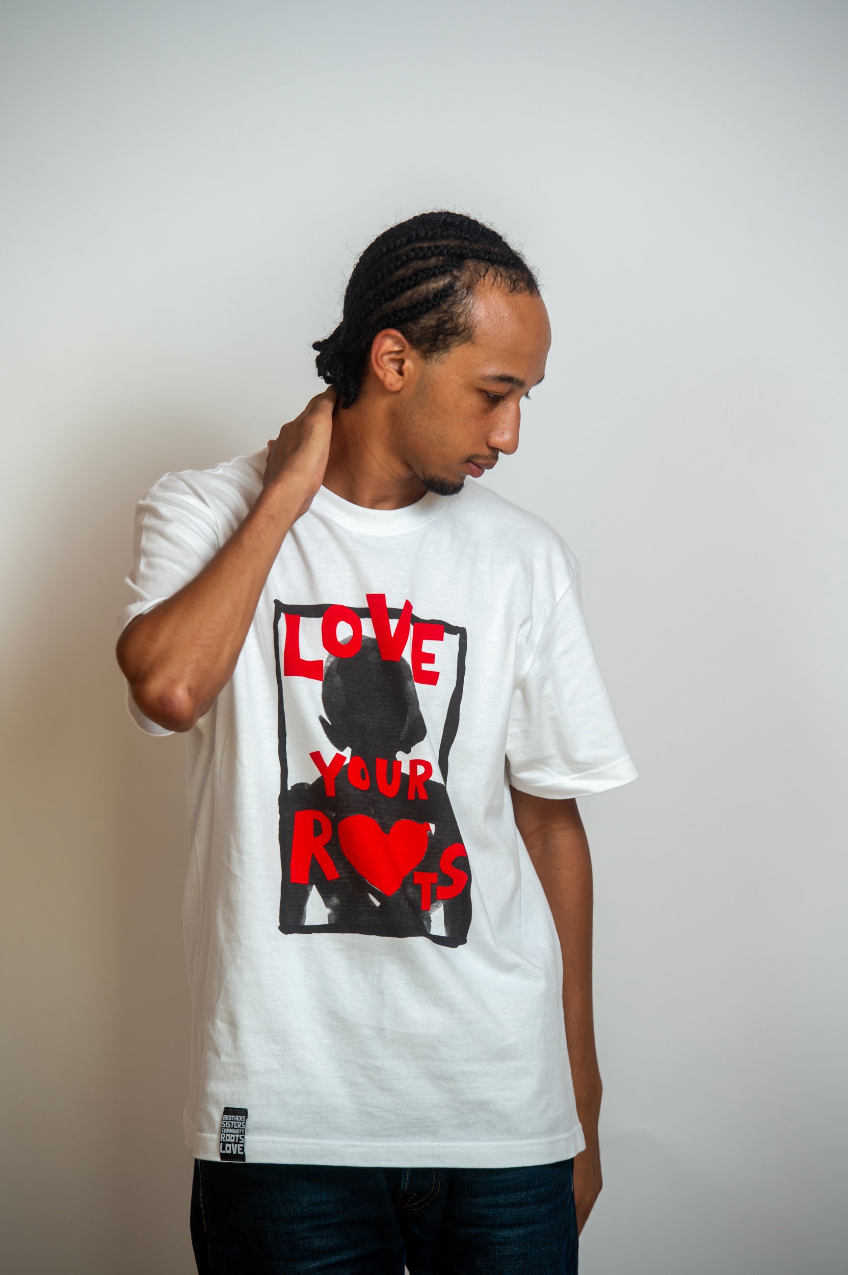 LOVE YOUR ROOTS male model